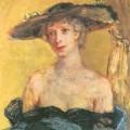 Gotlib H. Portret kobiety w kapeluszu