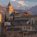 Red castle - Granada - gotyk