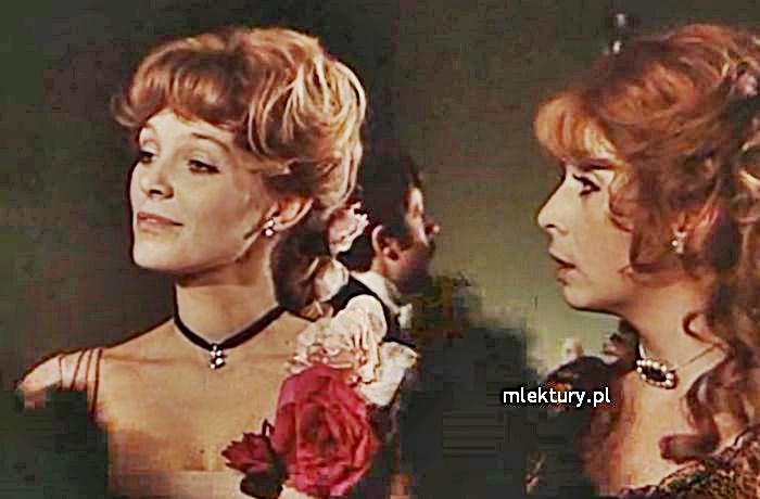Izabela zapatrzona w Molinariego zapomniała o Wokulskim. Wąsowska próbuje jej uświadomić błędy. (serial TVP, 1977)